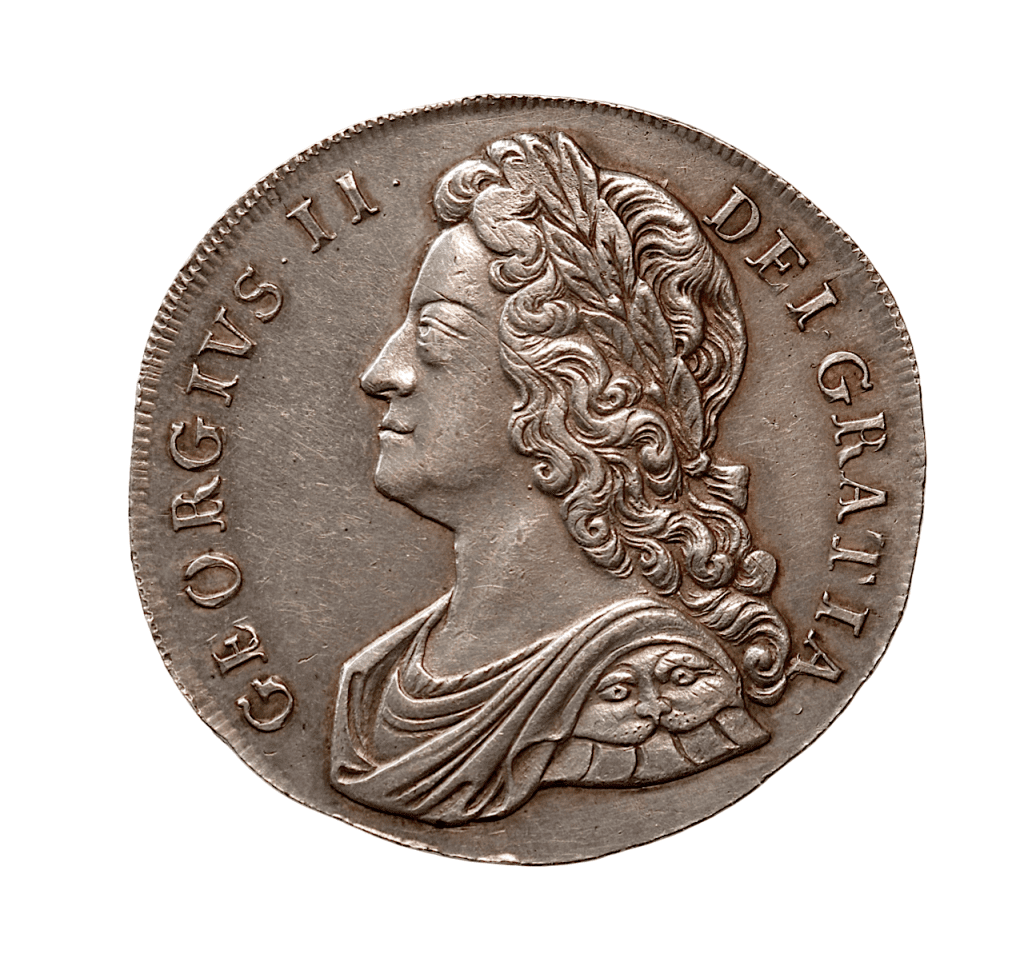 1732 Crown George II – UK Coinage