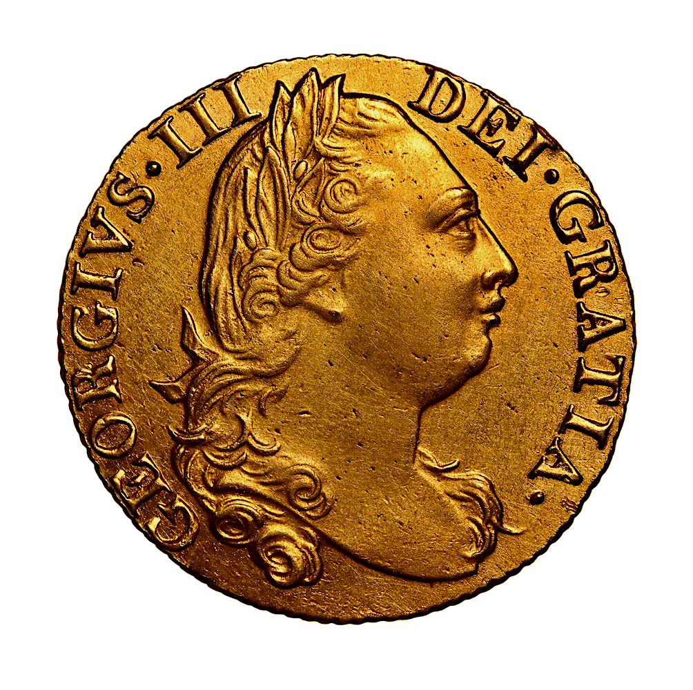 1777 Guinea George III UK Coinage